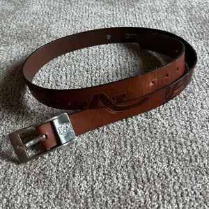 VTG 00’s Auburn University Limited Edition Brown Leather Belt